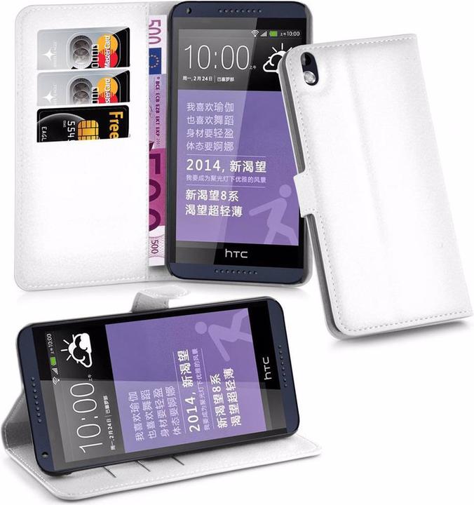Actual product image Cadorabo Book with stand function cover (HTC Desire 816)
