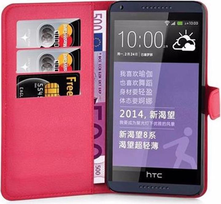 Produktbild Cadorabo Book mit Standfunktion Cover (HTC Desire 816)