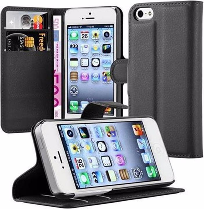 Productafbeelding Cadorabo Boek met kaft met standfunctie (Apple iPhone 5, Apple iPhone 5s)