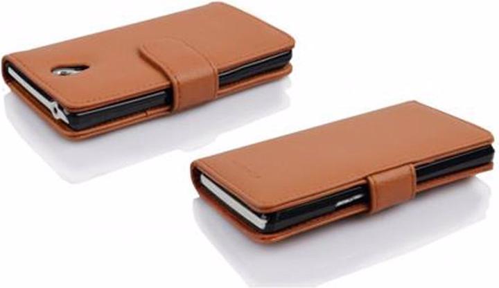 Actual product image Cadorabo Book with structure cover (HTC Desire 700)