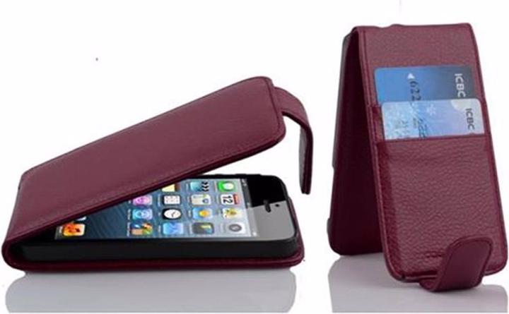Produktbild Cadorabo Flip mit Kartenfach Cover (Apple iPhone 5, Apple iPhone 5s, Apple iPhone SE)