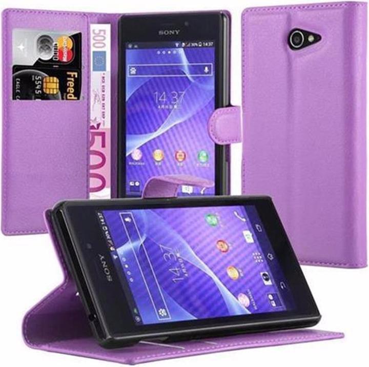 Productafbeelding Cadorabo Boek met kaft met standfunctie (Xperia M2 Aqua)