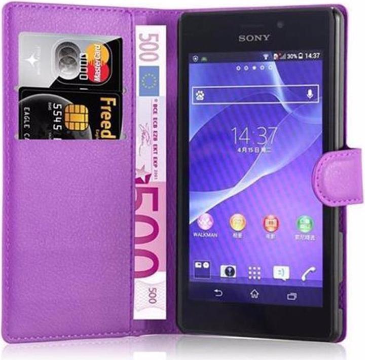 Productafbeelding Cadorabo Boek met kaft met standfunctie (Xperia M2 Aqua)