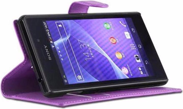Productafbeelding Cadorabo Boek met kaft met standfunctie (Xperia M2 Aqua)