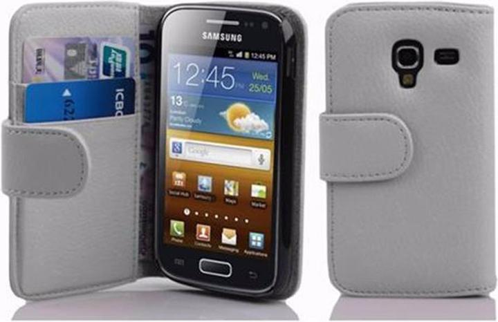 Produktbild Cadorabo Book mit Struktur Cover (Samsung Galaxy Ace 2)