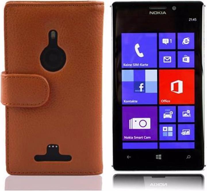 Produktbild Cadorabo Book mit Struktur Cover (Nokia Lumia 925)