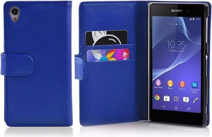 Actual product image Cadorabo Book with structure cover (Sony Xperia Z2)