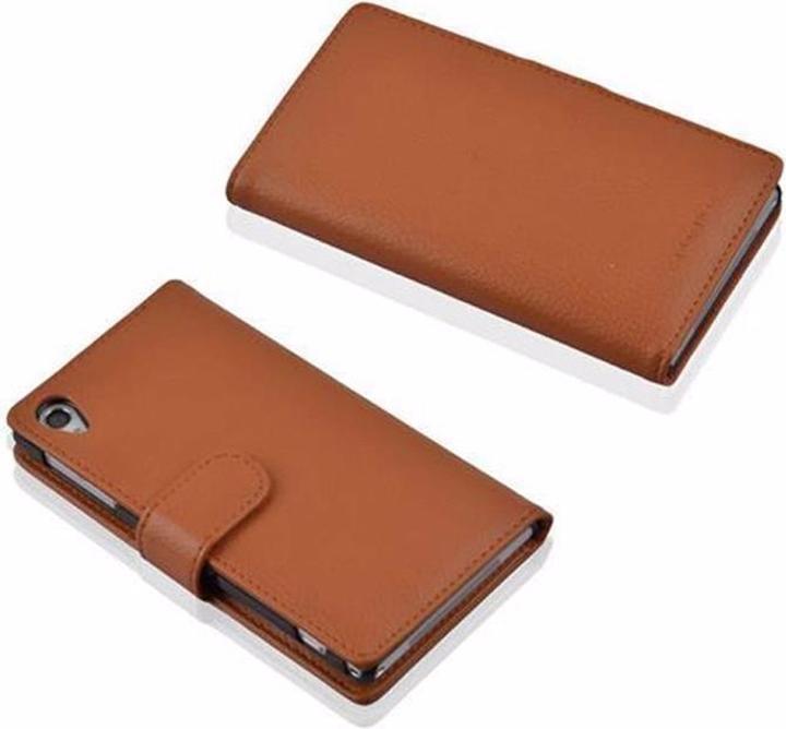 Actual product image Cadorabo Book with structure cover (Sony Xperia Z1)