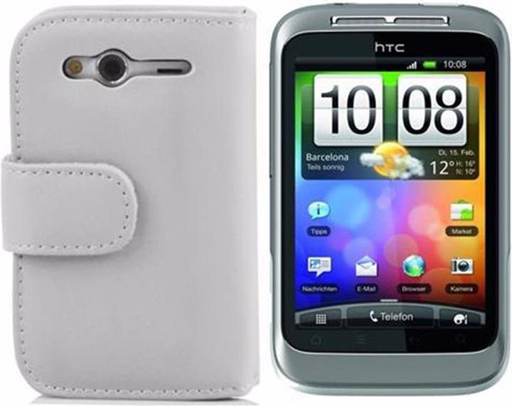 Actual product image Cadorabo Book Smooth Cover (HTC Wildfire S)
