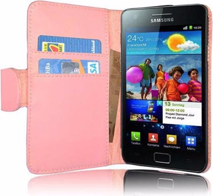 Produktbild Cadorabo Book Glatt Cover (Samsung Galaxy S2, Samsung Galaxy S2 Plus)