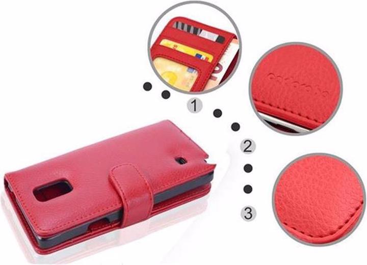 Image du produit Cadorabo Book avec 3 pochettes pour cartes Couverture (Samsung Galaxy Note 4)