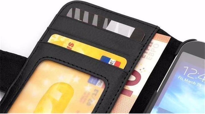 Immagine prodotto Cadorabo Libro con 3 slot per carte Copertina (Samsung Galaxy S6)