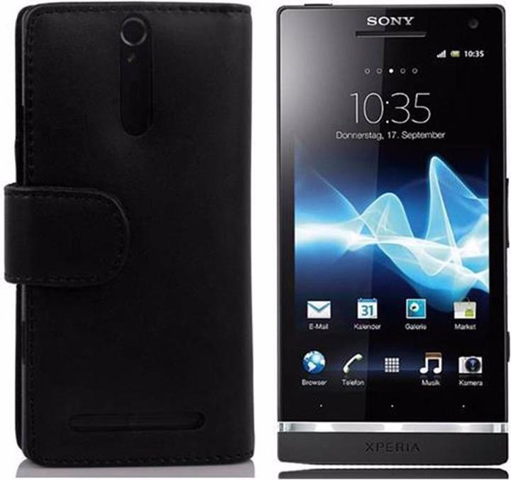 Actual product image Cadorabo Book Smooth Cover (Sony Xperia S)