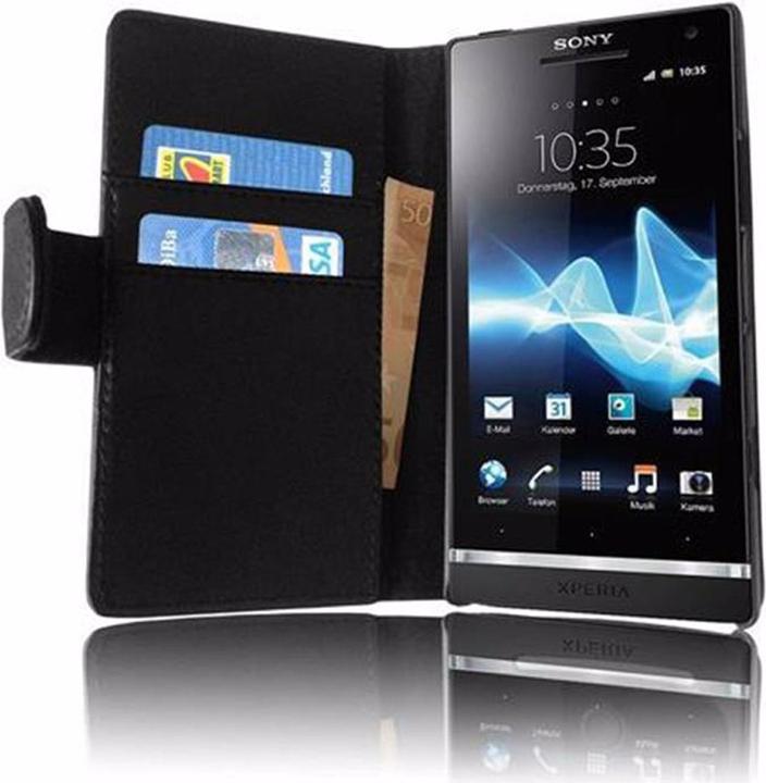 Actual product image Cadorabo Book Smooth Cover (Sony Xperia S)