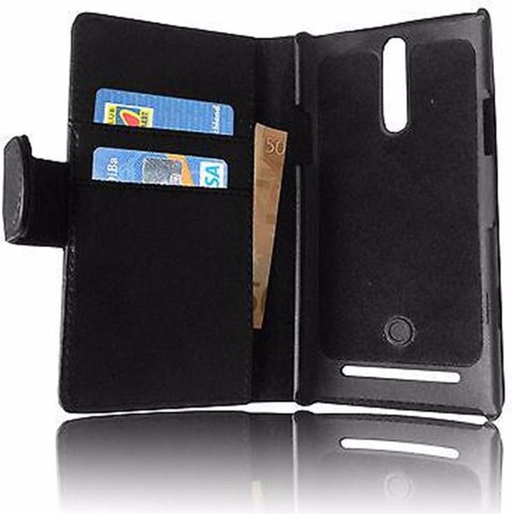 Actual product image Cadorabo Book Smooth Cover (Sony Xperia S)