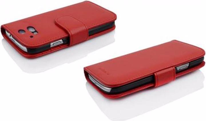 Actual product image Cadorabo Book with 3 card slots cover (HTC One M8)