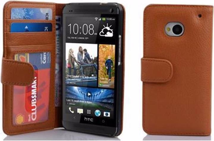 Produktbild Cadorabo Book mit 3 Kartenfächer Cover (HTC One M7)