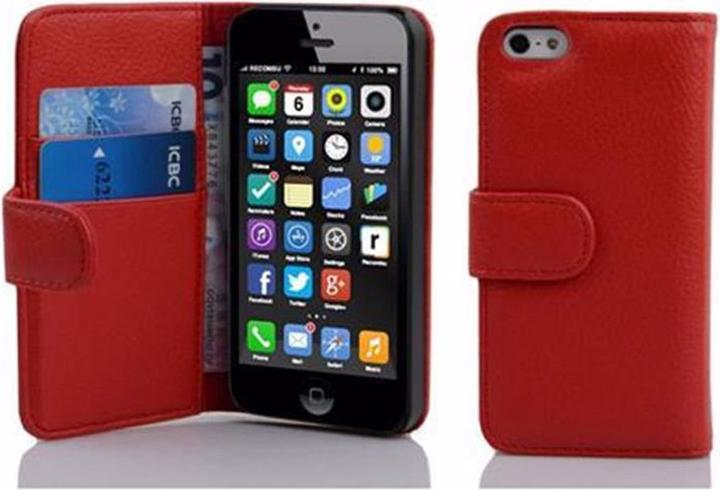 Produktbild Cadorabo Book mit Struktur Cover (Apple iPhone 5c)