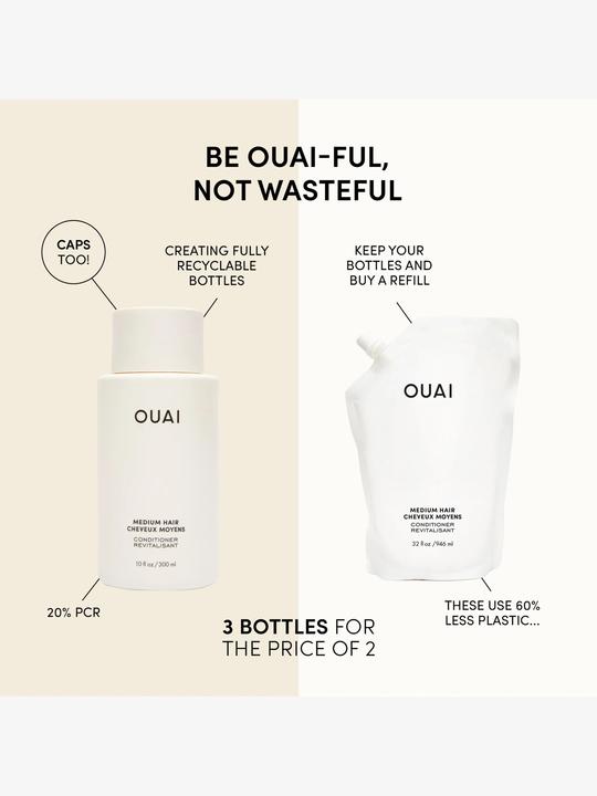 Actual product image Ouai Medium conditioner (300 ml)