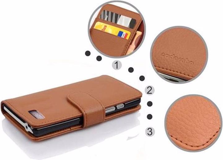 Actual product image Cadorabo Book with structure cover (HTC Desire 600)