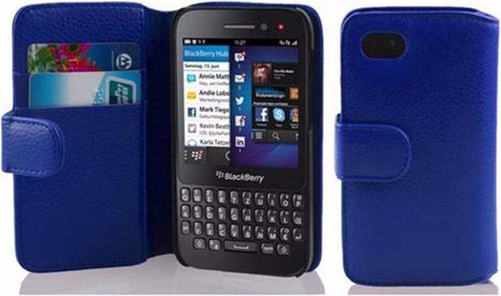 Produktbild Cadorabo Book mit Struktur Cover (Blackberry Q10)