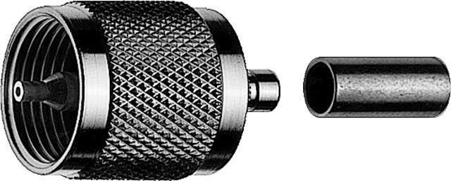 Image du produit Telegärtner Fiche de câble UHF à sertir G01 crimp/crimp, B0605, G01 (RG-58 C/U) (Attelage)