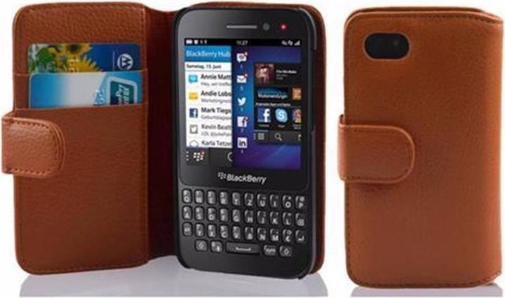 Produktbild Cadorabo Book mit Struktur Cover (Blackberry Q5)
