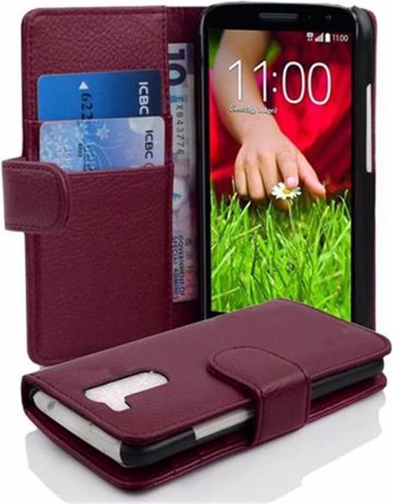 Actual product image Cadorabo Book with structure cover (LG G2 Mini)
