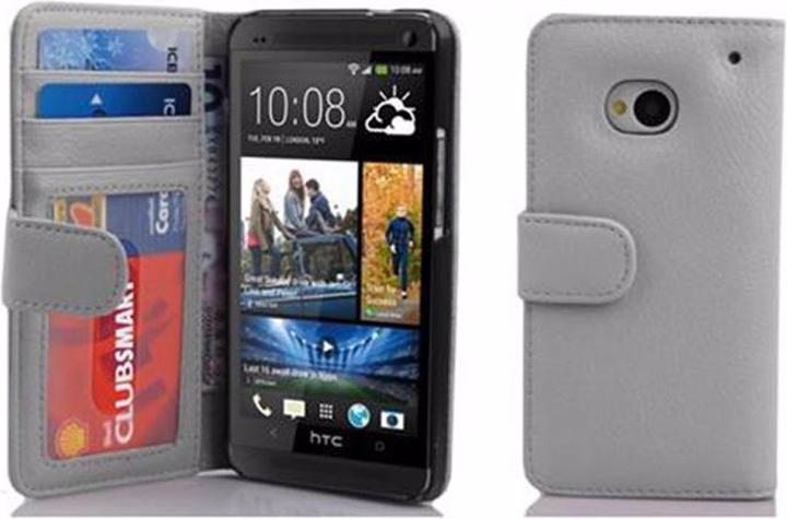 Actual product image Cadorabo Book with 3 card slots cover (HTC One M7)