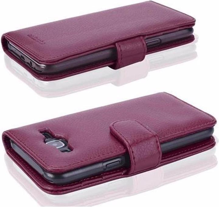 Actual product image Cadorabo Book with 3 card slots cover (Samsung Galaxy J5 (2015))