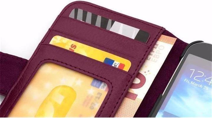 Actual product image Cadorabo Book with 3 card slots cover (Samsung Galaxy Note 3 Neo)