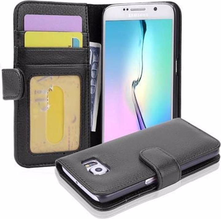 Image du produit Cadorabo Book avec 3 pochettes pour cartes Couverture (Samsung Galaxy S6)