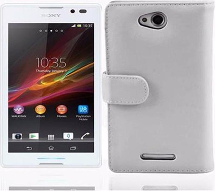 Produktbild Cadorabo Book Glatt Cover (Sony Xperia C)