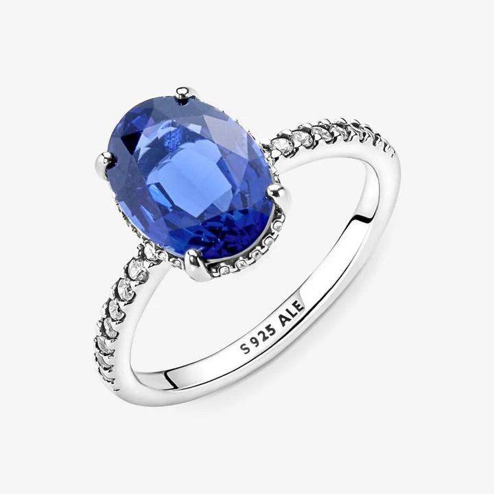 Produktbild Pandora Ring Funkelndes Statement Halo (52, 925 Silber)