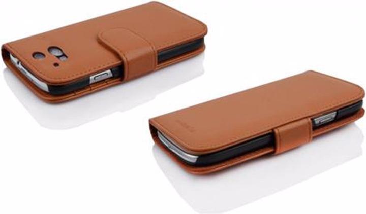 Produktbild Cadorabo Book mit 3 Kartenfächer Cover (HTC One M8)
