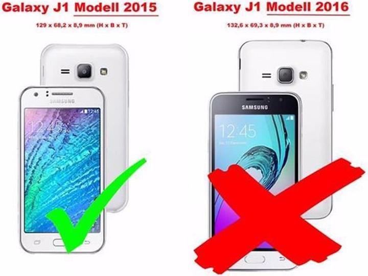 Productafbeelding Cadorabo Boek Onzichtbare Magneethoes (Samsung Galaxy J1)