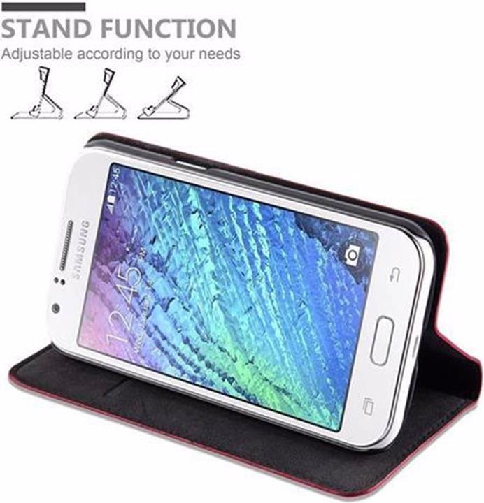 Productafbeelding Cadorabo Boek Onzichtbare Magneethoes (Samsung Galaxy J1)