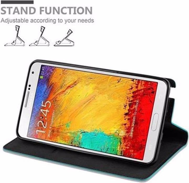 Actual product image Cadorabo Book Invisible Magnet Cover (Samsung Galaxy Note 3)