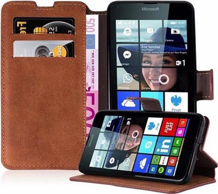Image du produit Cadorabo Book Retro Matt Wallet Cover (Microsoft Lumia 640)