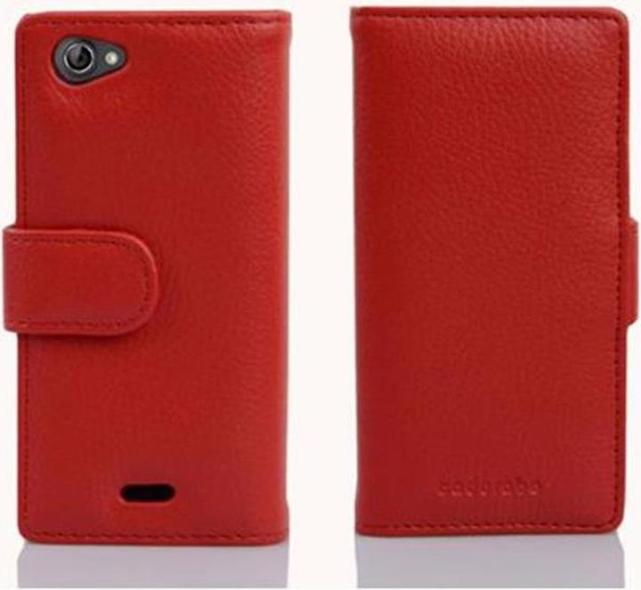 Produktbild Cadorabo Book mit Struktur Cover (Sony Xperia J)