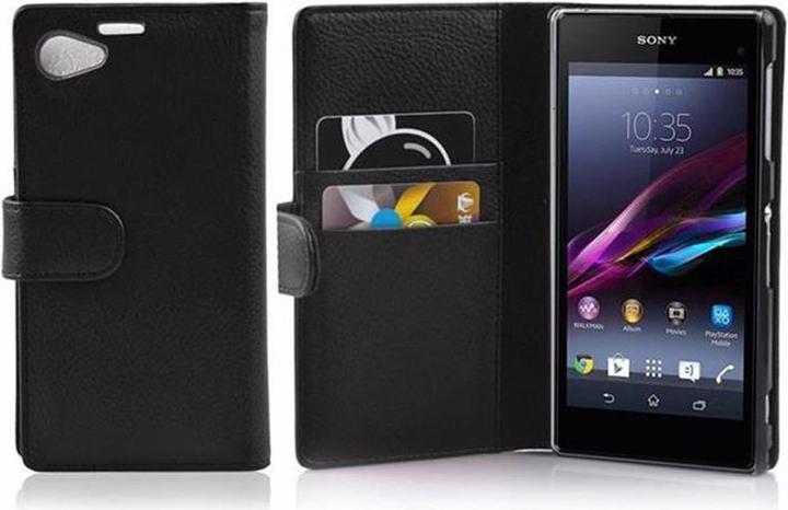 Actual product image Cadorabo Book with structure cover (Sony Xperia Z1 Compact)
