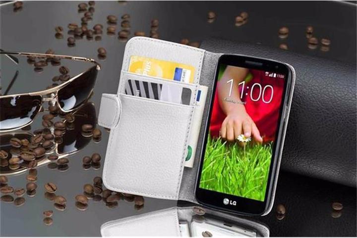 Actual product image Cadorabo Book with structure cover (LG G2 Mini)