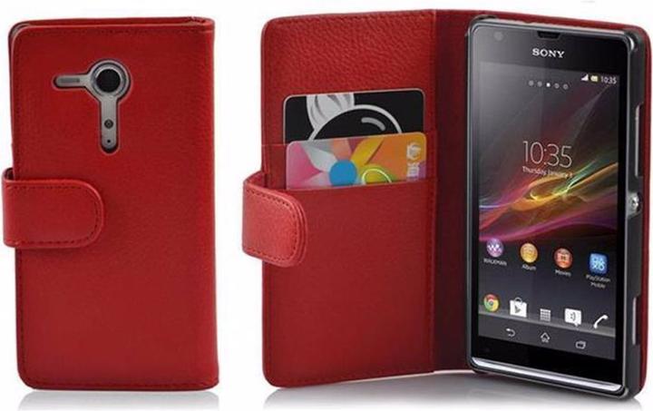Produktbild Cadorabo Book mit Struktur Cover (Sony Xperia SP)