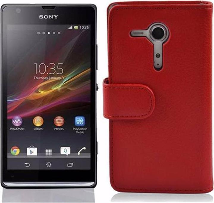 Produktbild Cadorabo Book mit Struktur Cover (Sony Xperia SP)