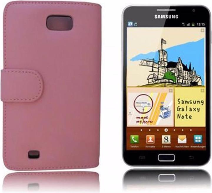 Produktbild Cadorabo Book Glatt Cover (Samsung Galaxy NOTE 1)