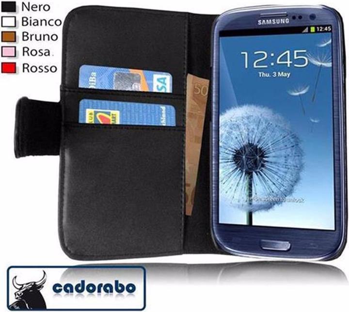 Image du produit Cadorabo Book Couverture lisse (Samsung Galaxy S3, Samsung Galaxy S3 Neo)