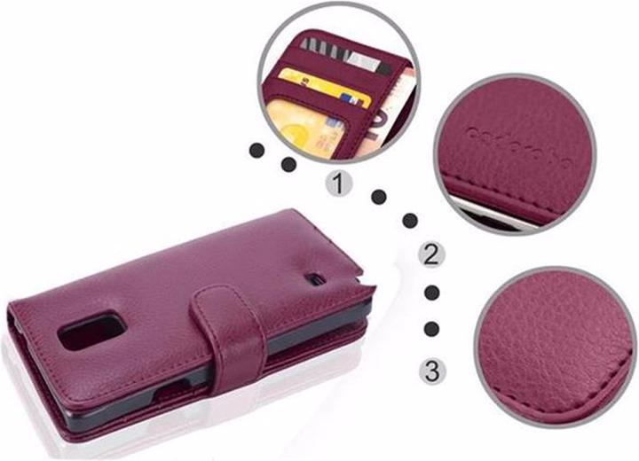 Image du produit Cadorabo Book avec 3 pochettes pour cartes Couverture (Samsung Galaxy Note 4)