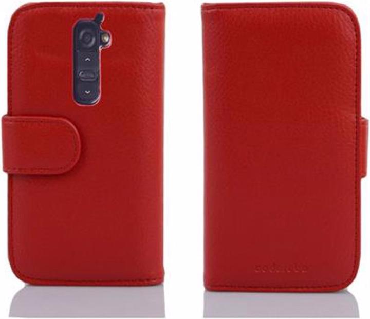 Produktbild Cadorabo Book mit 3 Kartenfächer Cover (LG G2)