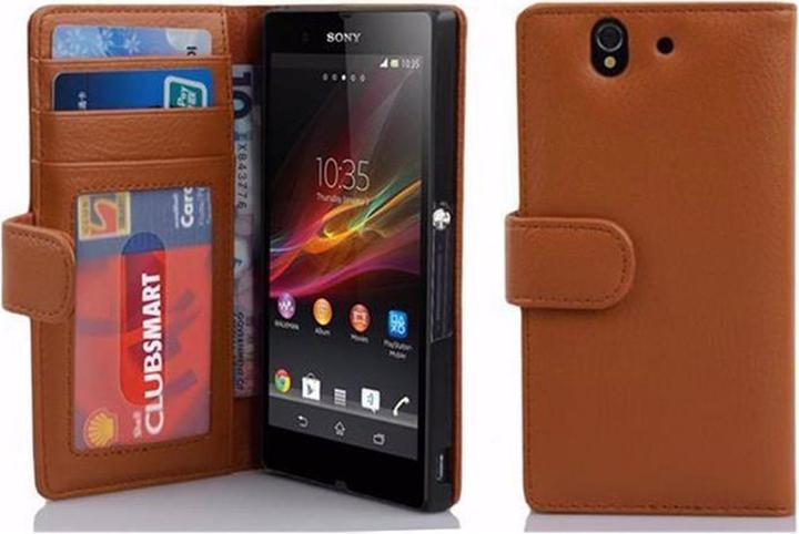 Produktbild Cadorabo Book mit 3 Kartenfächer Cover (Sony Xperia Z)