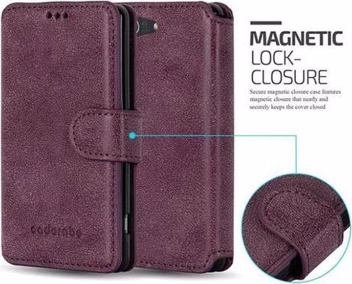 Productafbeelding Cadorabo Boek Retro Matte Portemonnee Hoesje (Sony Xperia Z3 Compact)